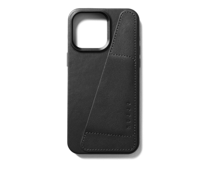 Etui do telefonów MUJJO FullLeatherWallet Case iPhone 15 Pro Max MagSafe black ICMUJJOCL042BK